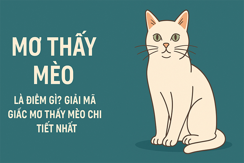 Giải mã giấc mơ thấy mèo chi tiết nhất