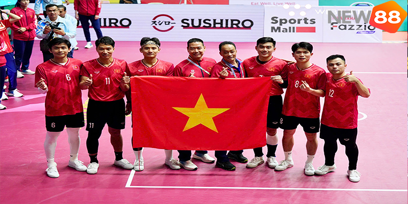 Cầu Mây Việt Nam Gây Địa Chấn Trước Thái Lan Tại SEA Games 33