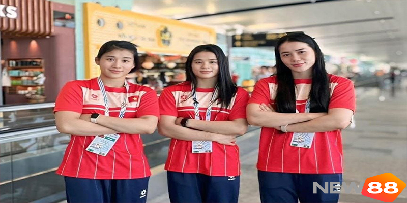 Ba chị em ruột Việt Nam giành 3 HCV vật tự do tại SEA Games 33
